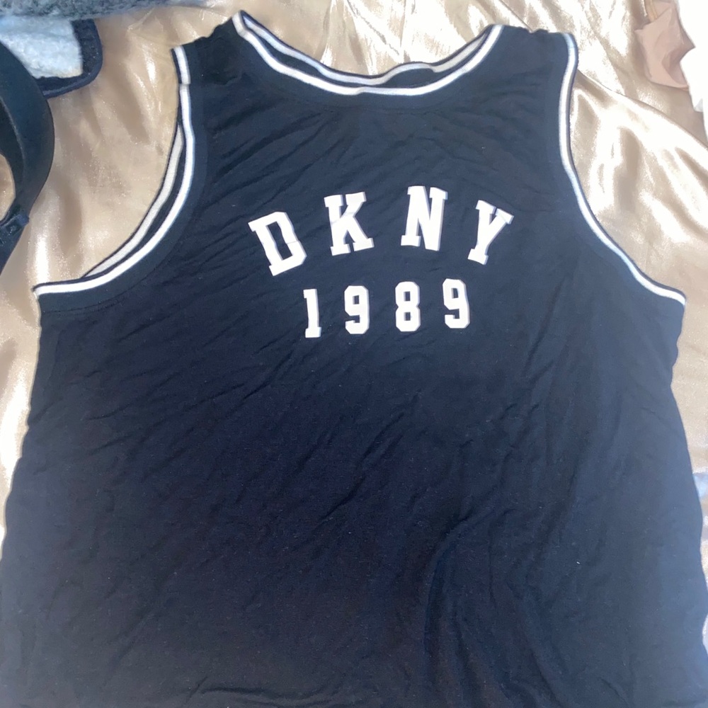 DKNY pajama wife beater tank